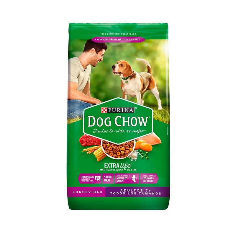 DOG CHOW - Dog Chow Perros Adultos 7+ Senior – 2 kg