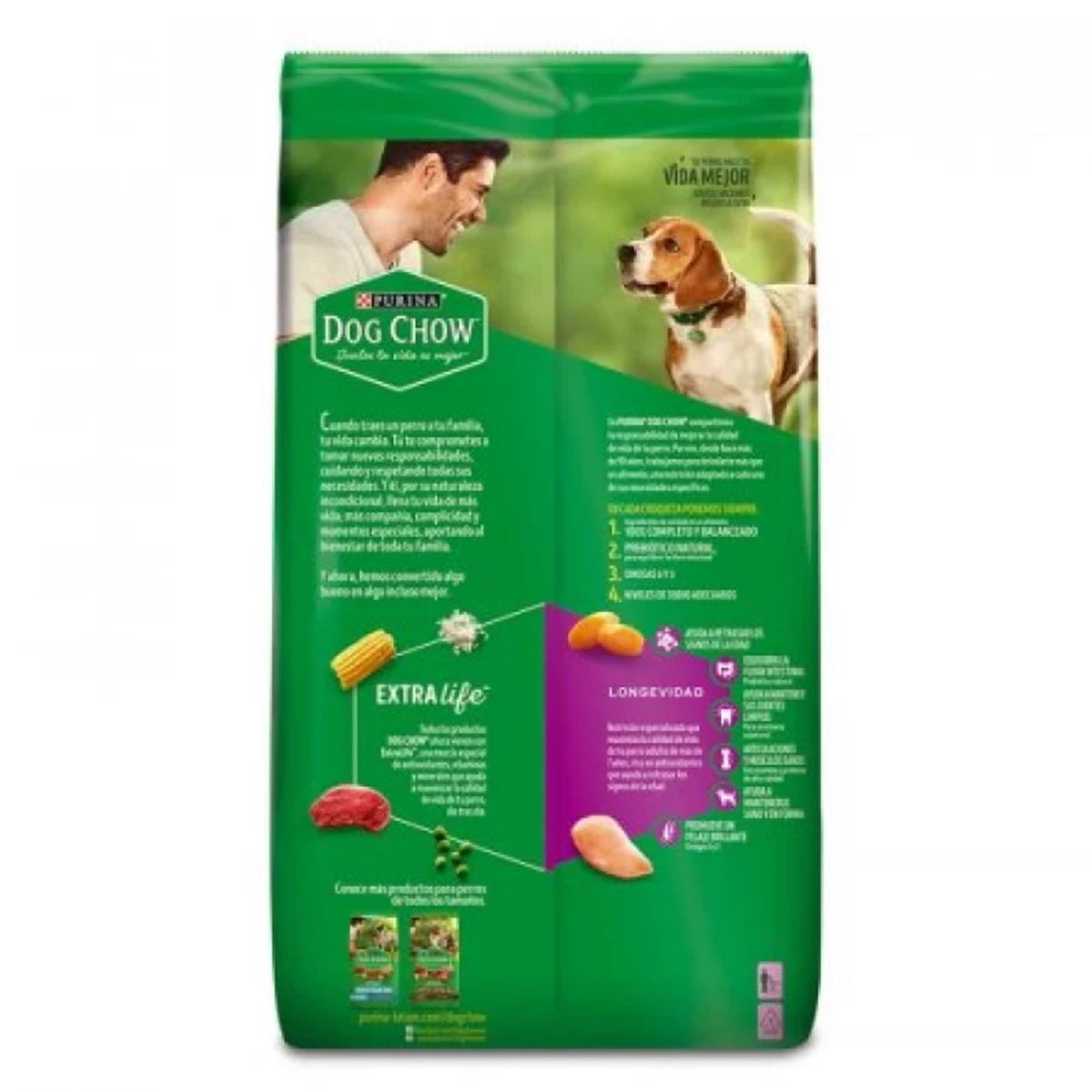 DOG CHOW - Dog Chow Perros Adultos 7+ Senior – 2 kg
