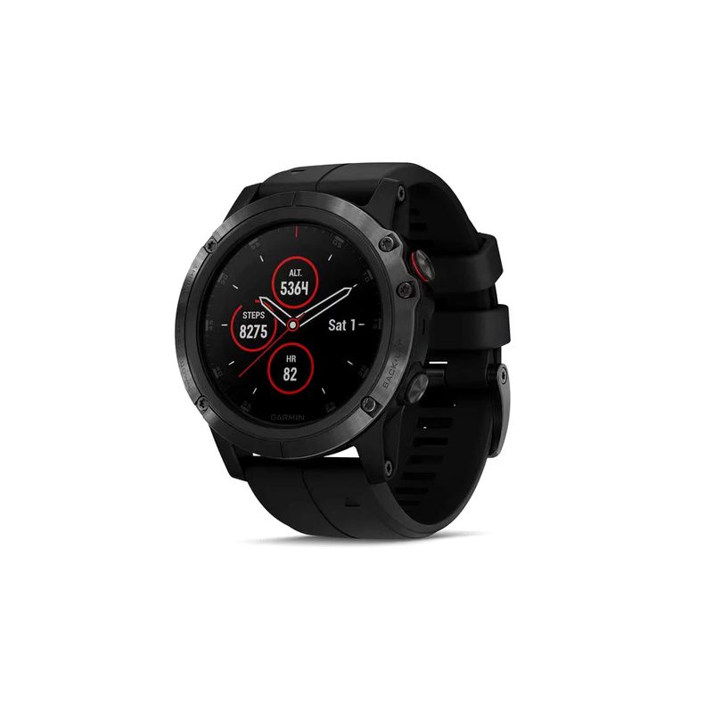 GARMIN - Garmin Fenix 5x Plus Correa Zafiro Negra 51mm Smartwatch