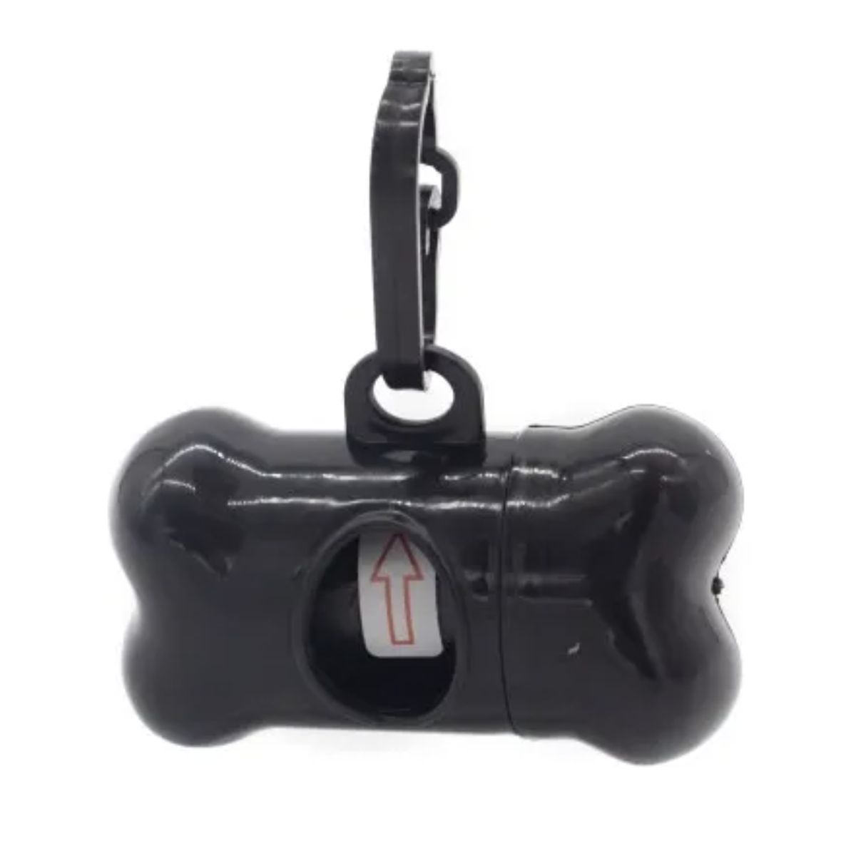 GENERICO - Porta Bolsa Huesito Para Mascotas + Bolsa Negro