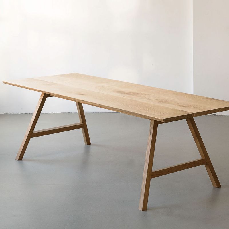22 GRADOS DECORACION - Mesa Comedor Journal en Roble Natural 190x90
