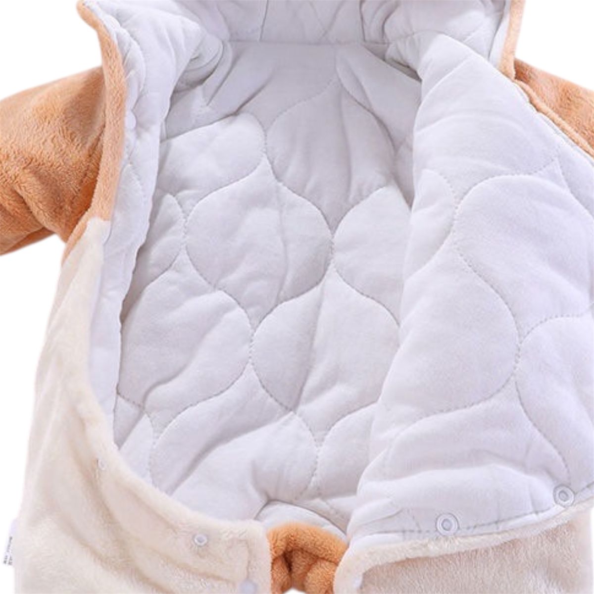 MULTIPLACE COLOMBIA - Sleeping Antialérgico Pijama Para Bebe oso cafe 6-12 meses