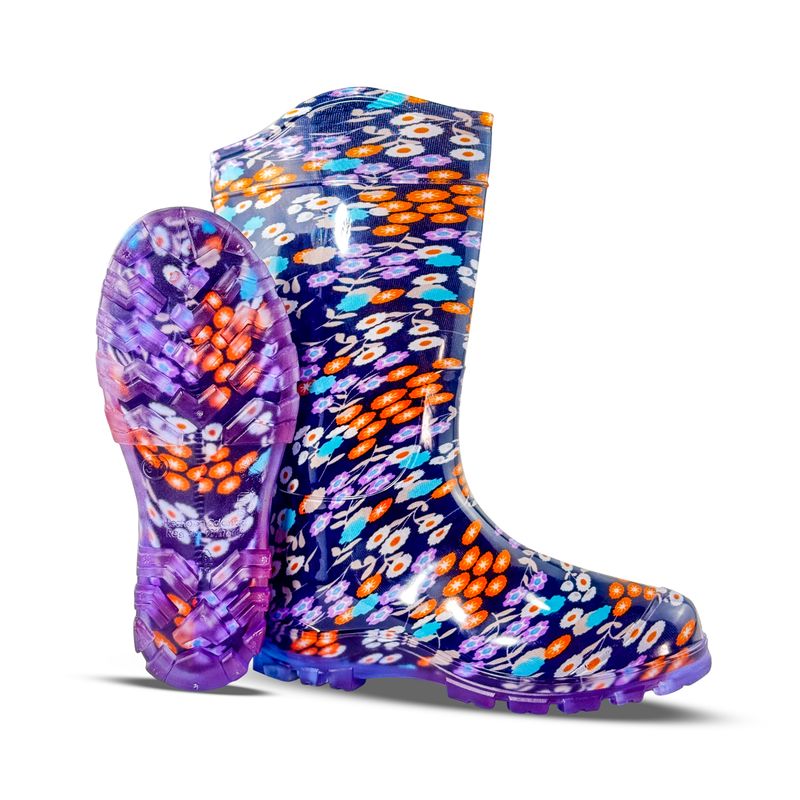 GENERICO - BOTA ESTAMPADA PARA DAMA DISEÑO MARGARITA