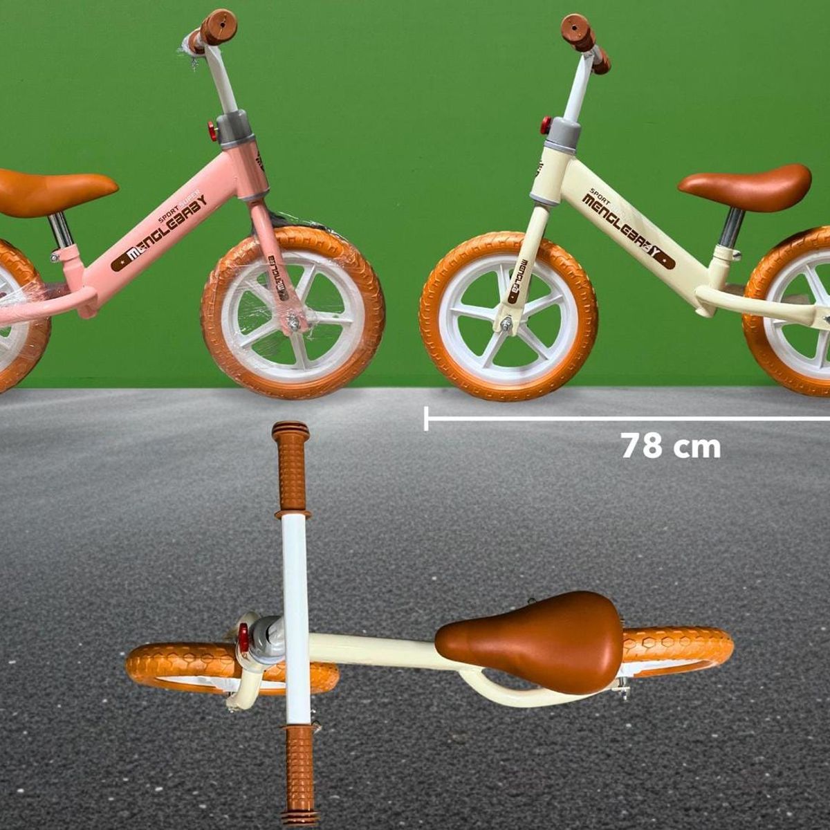 GENERICO - Bicicleta De Impulso Balance Equilibrio Niños 2 a 5 años