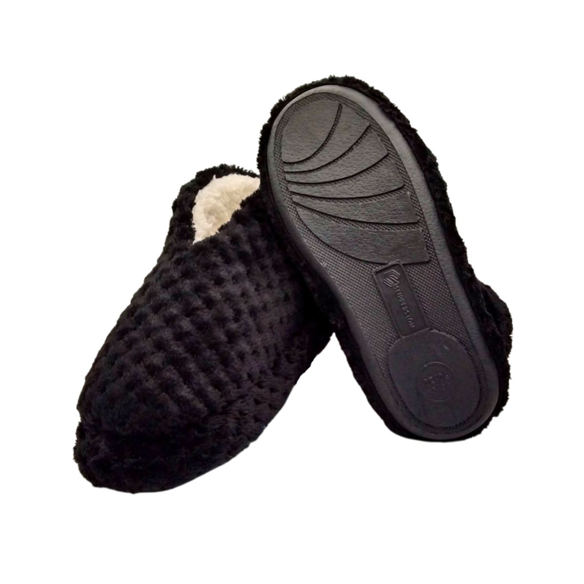 GENERICO - Babucha Tipo Botín Negro - Diseño Elegante y Antideslizante