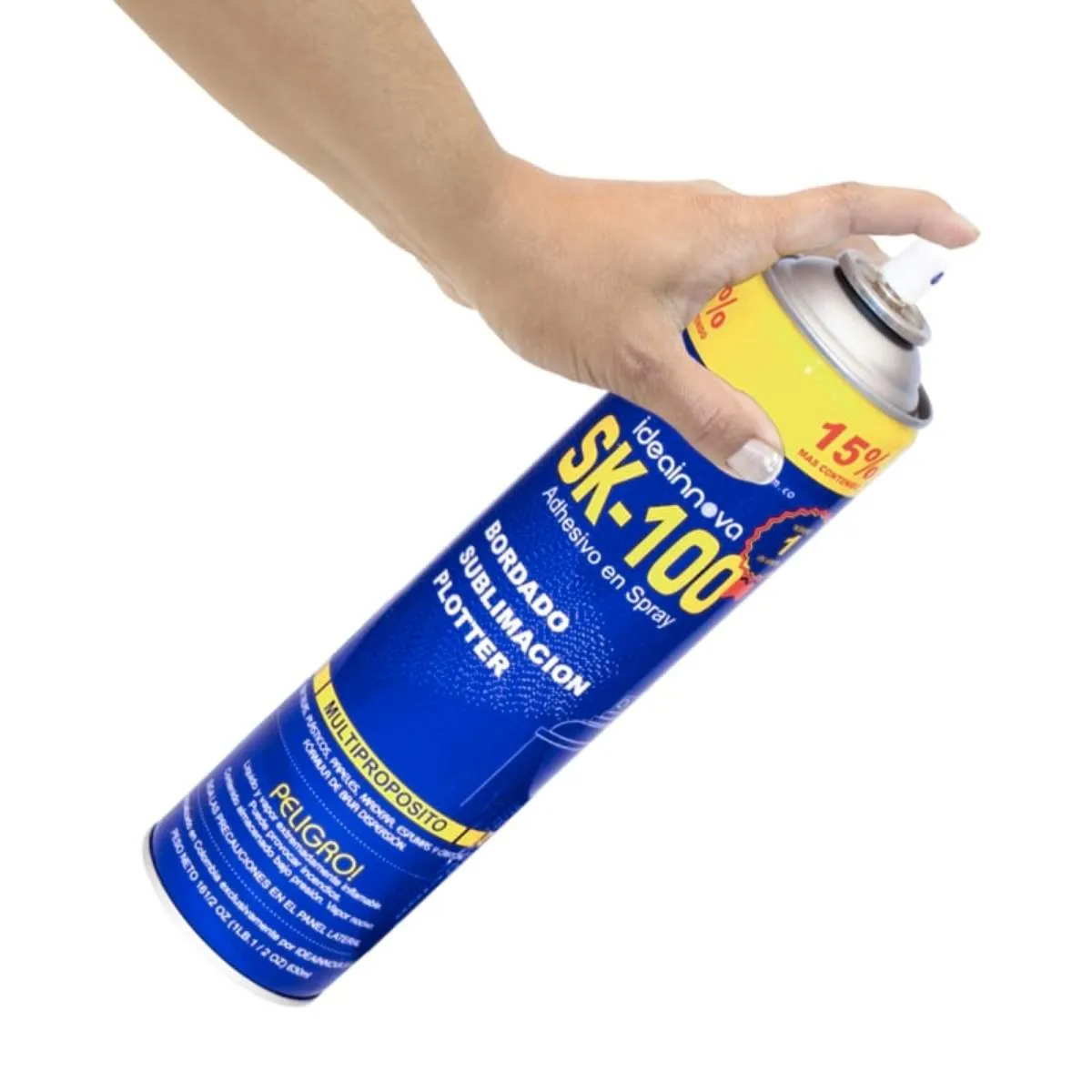 SK - Adhesivo Spray Pegante Reposicionable Sk-100 X1 Lata