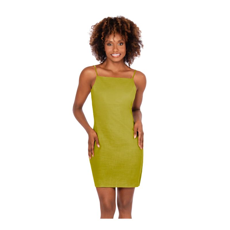 FIORY - Vestido Corto  Mujer Verde Fiory 3284