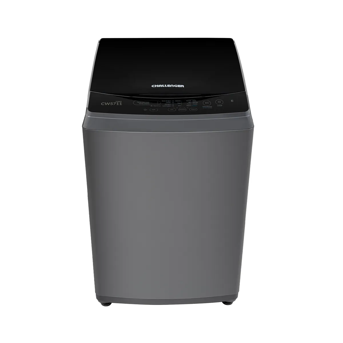 CHALLENGER - Lavadora Automatica Dark Gray Carga Superior 11kg Challenger