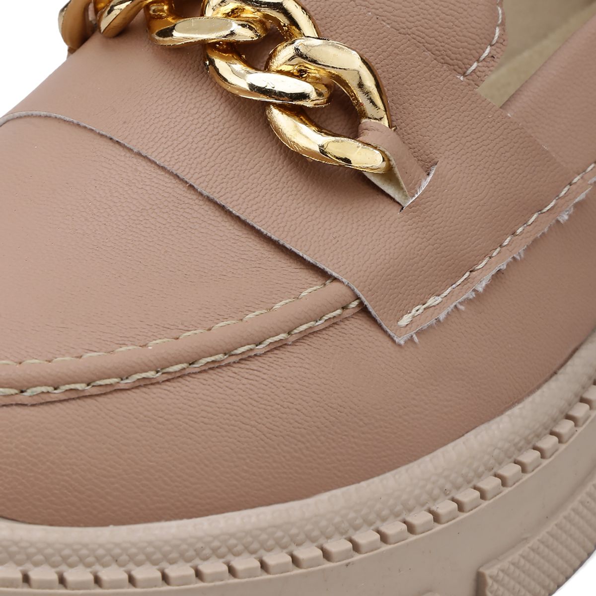 SEVENTEEN - MOCASINES MAQUILLAJE CON HERRAJE DORADO SEVENTEEN BELLA