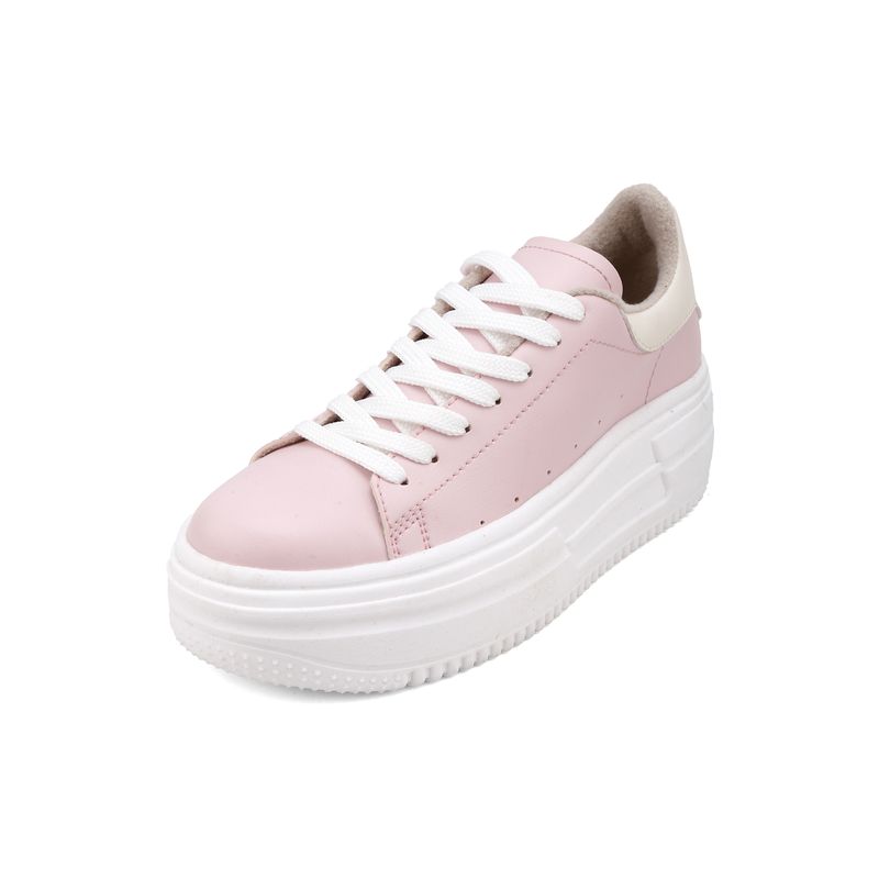 SEVENTEEN - TENIS ROSADOS CON CHULO BEIGE DASHILA DASHILA
