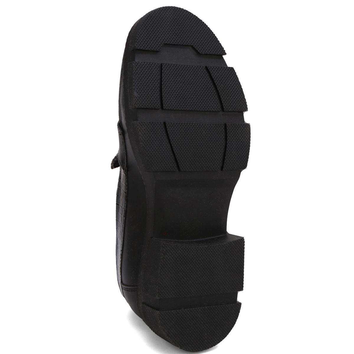 SEVENTEEN - MOCASINES NEGROS CON GRABADO EN CHAROL SEVENTEEN GABY