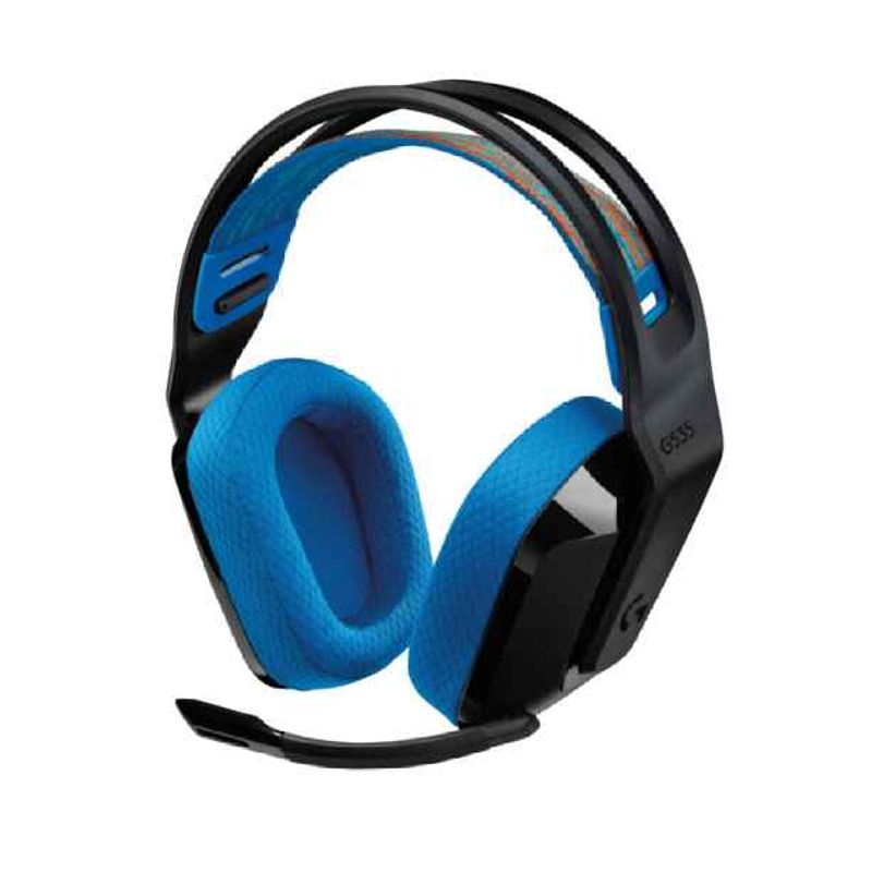 LOGITECH - Diadema Gamer Logitech G535 Inalámbrica  Negro/Azul