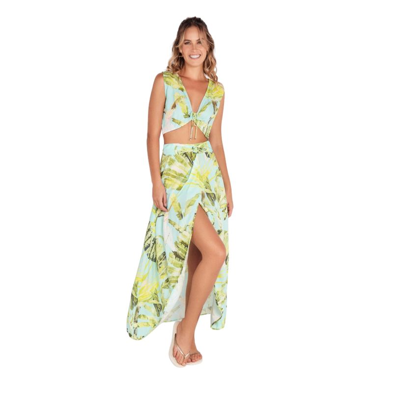 FIORY - Top  Mujer Verde Menta Fiory 3204