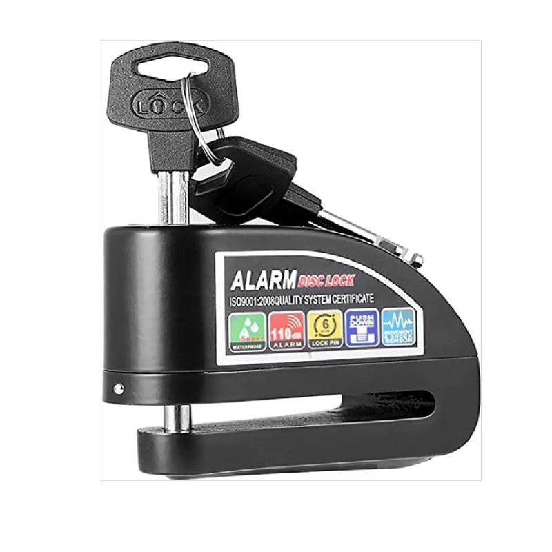 SKY - Candado-alarma Freno Disco Seguridad Para Motocicleta Y Bici