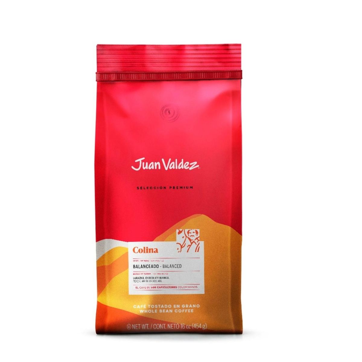 JUAN VALDEZ - Café Juan Valdez Colina Grano 454 gr