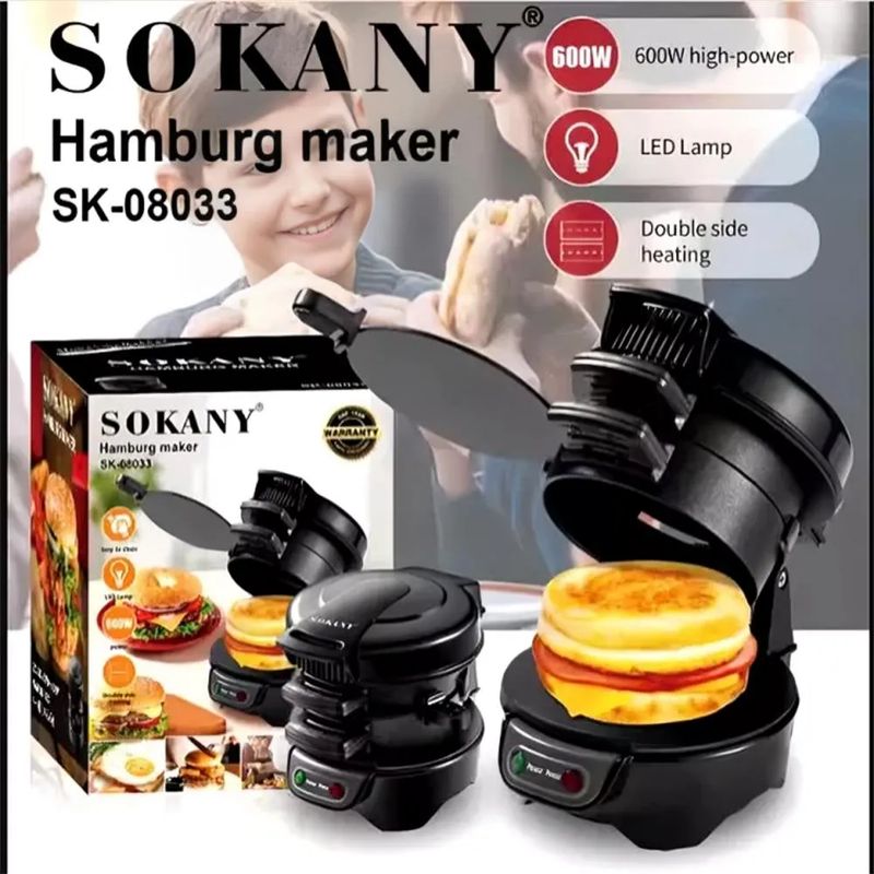 SOKANY - Maquina De Hamburguesas Sokany