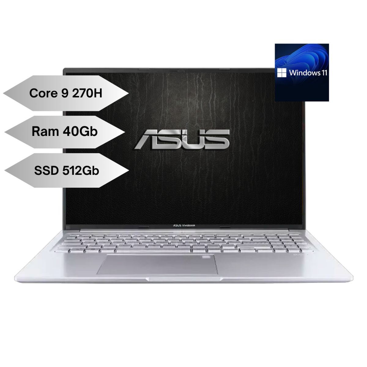 ASUS - Portatil ASUS X1605VA Intel Core 9 270H - RAM 40GB - SSD 512GB  - 16" - Win 11 Home