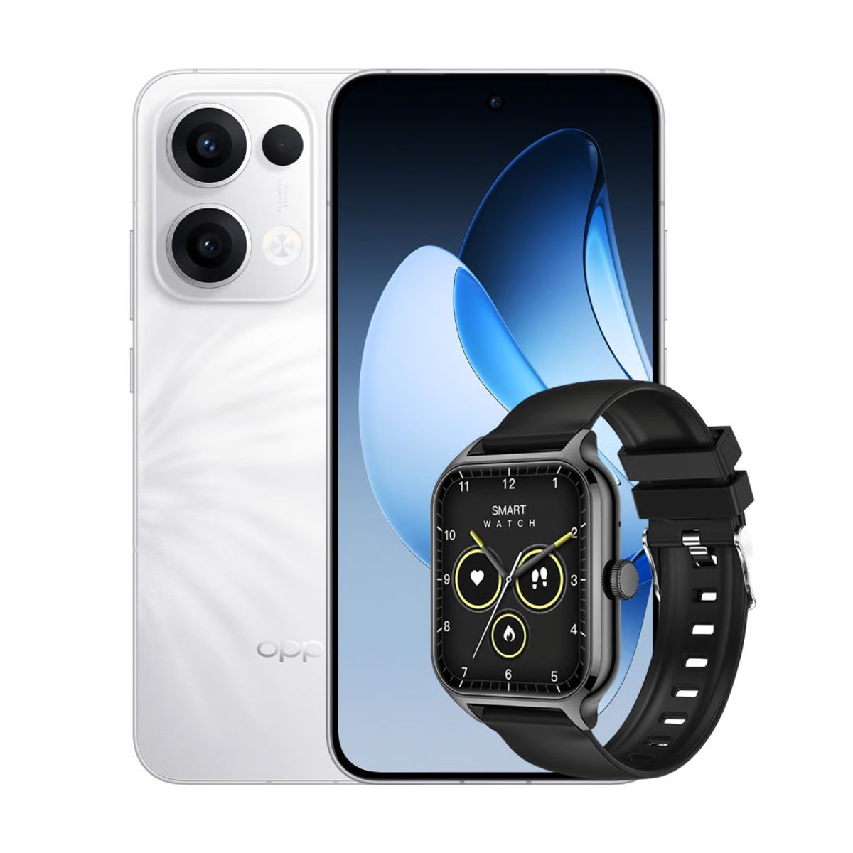 OPPO - Celular Oppo Reno 13 5G 512GB 12GB + Smartwatch - Blanco