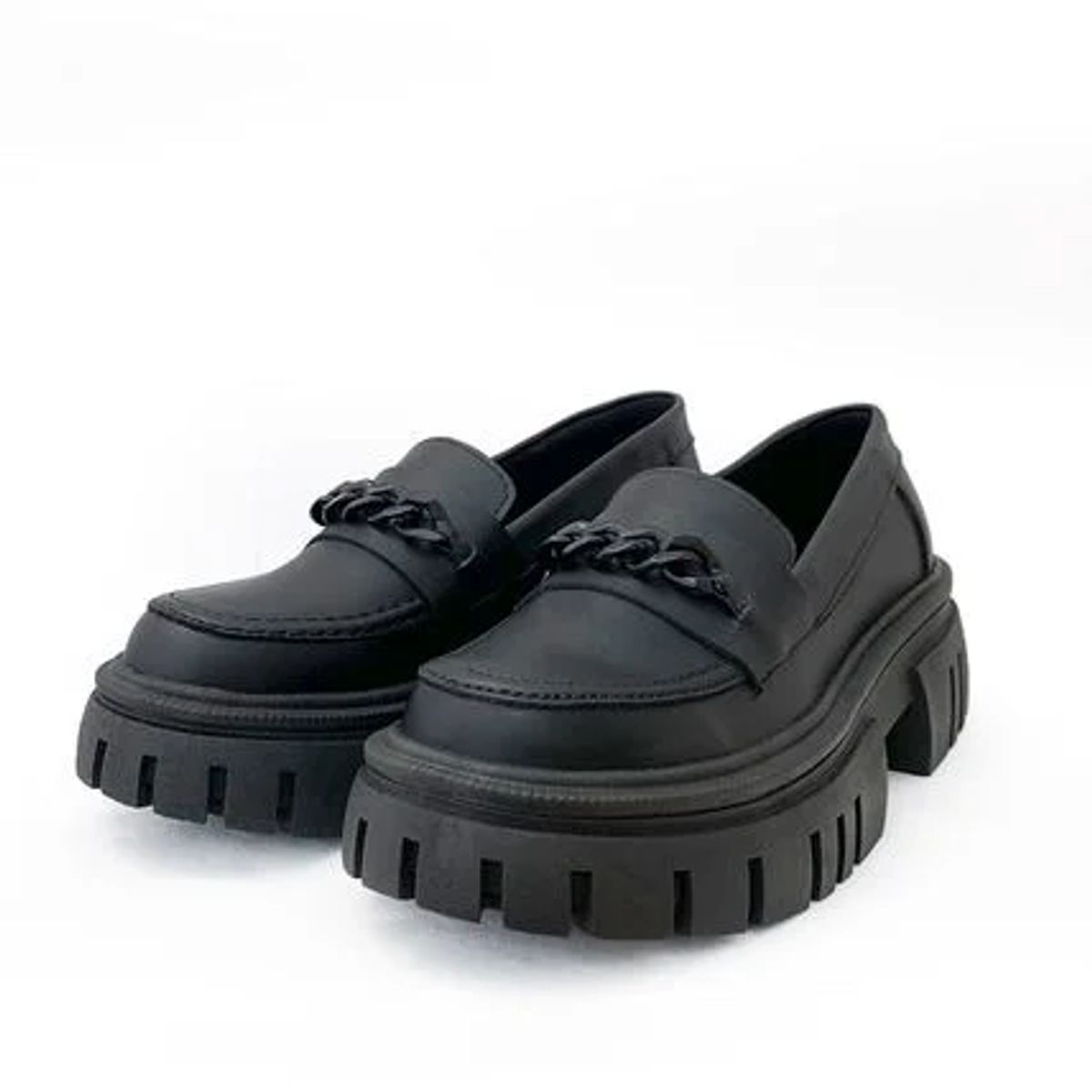 SEVENTEEN - MOCASIN NEGRO CON HERRAJE NEGRO SEVENTEEN DENIS