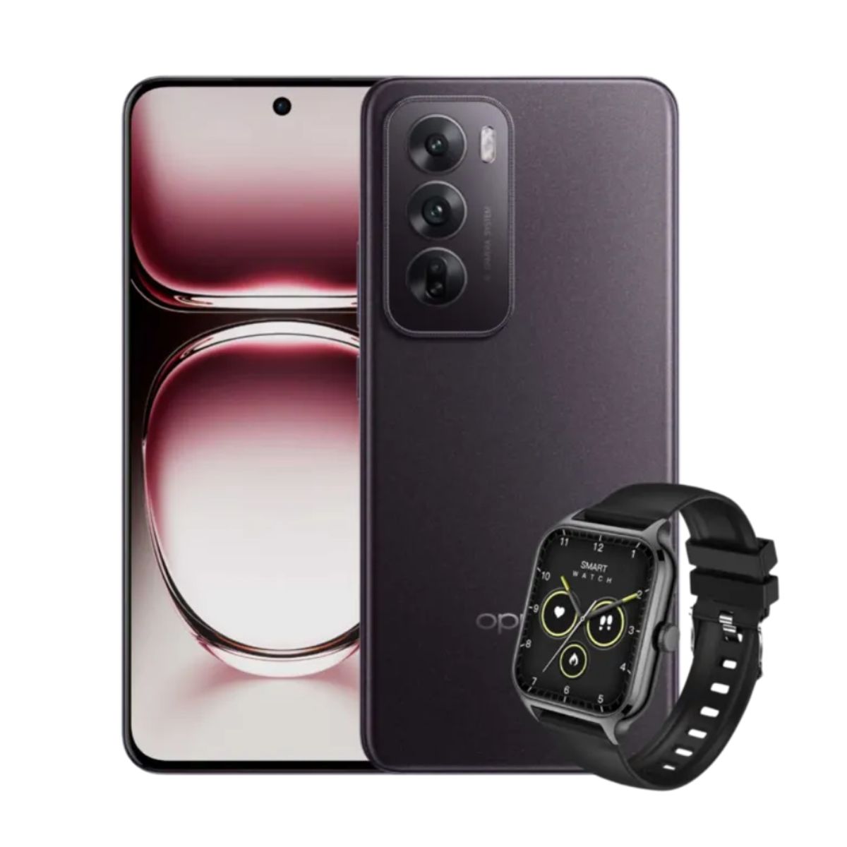 OPPO - Celular Oppo Reno 12 5G 512GB 12GB + Smartwatch – Morado