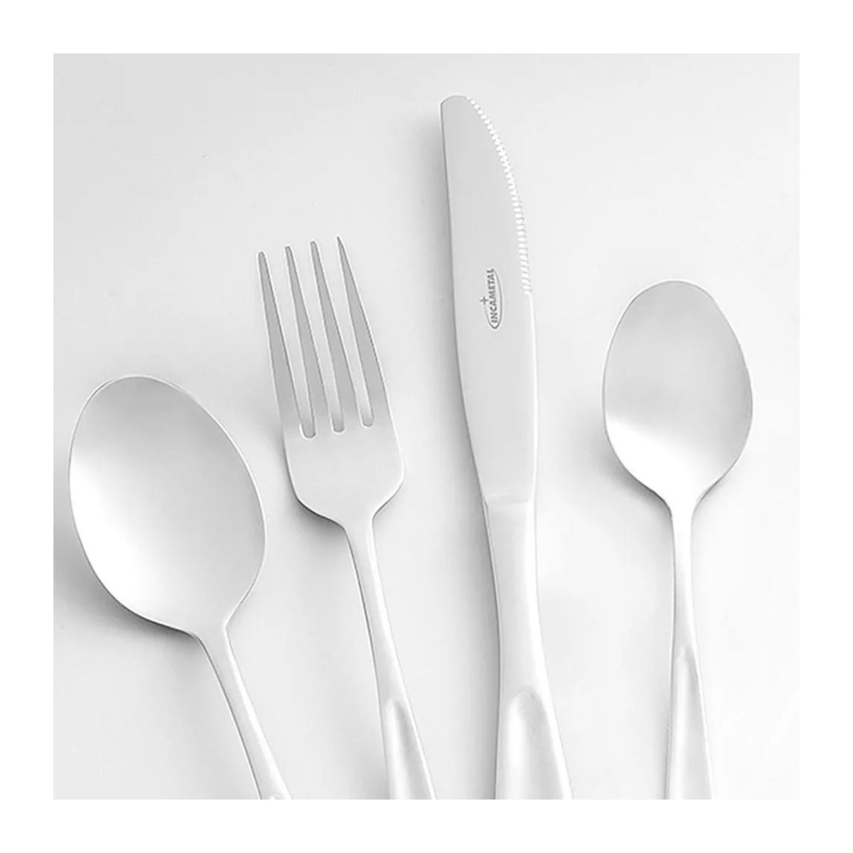 INCAMETAL - Juego Cubiertos Incametal Lisboa 16 Piezas 4 Puestos