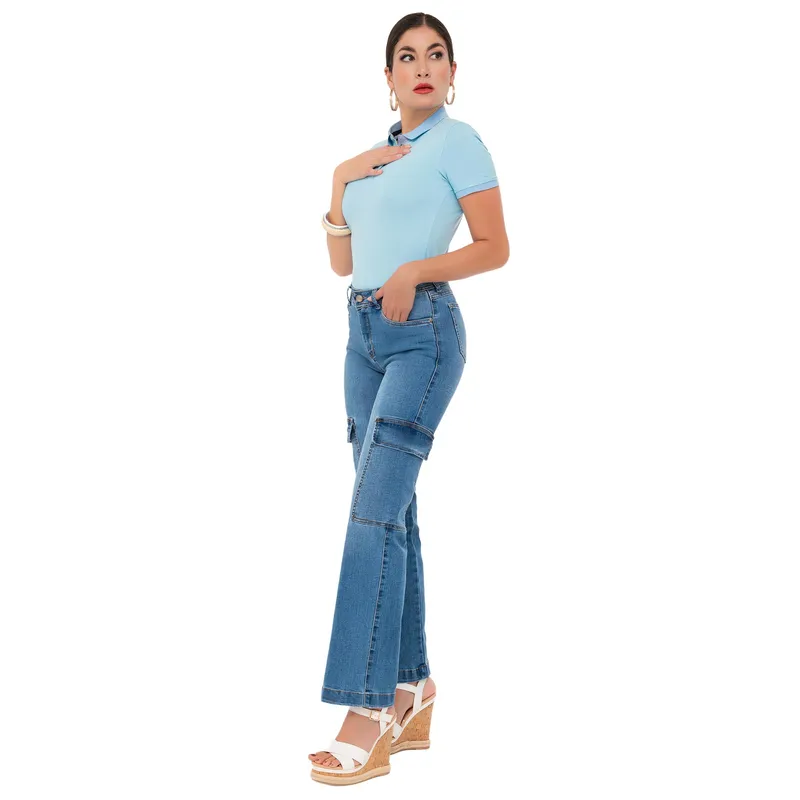 BACK SIDE - JEAN MUJER ORLEANS RECTO