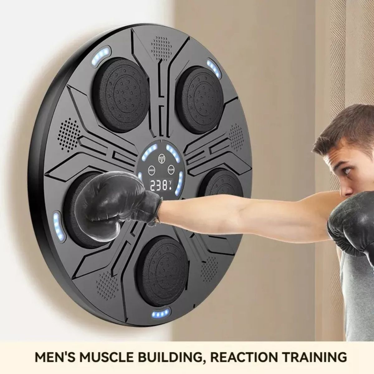 GENERICO - Máquina De Boxeo Musical Génerico Con Guantes 45cm