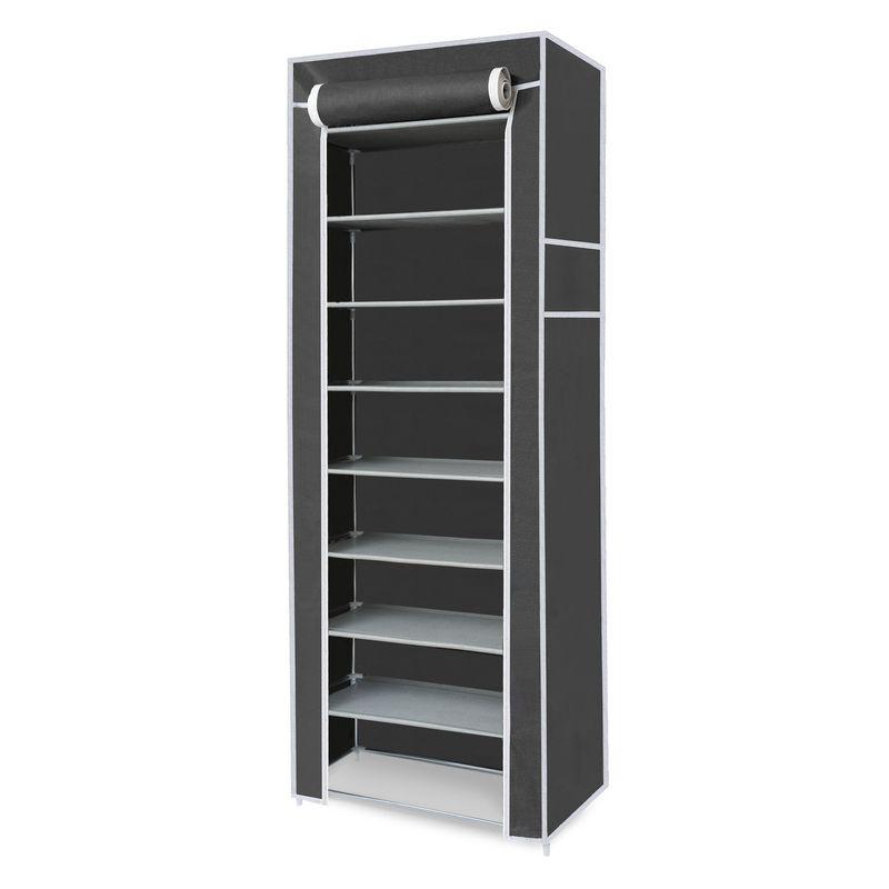 ENERGY PLUS - Armario Organizador Zapatos 9 Niveles con Cubierta Antipolvo