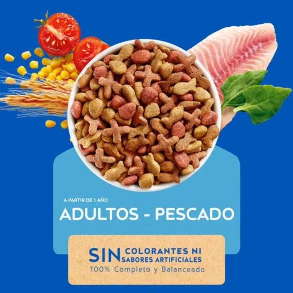 CAT CHOW - Cat Chow Adultos Sabor Pescado – 1.5 kg