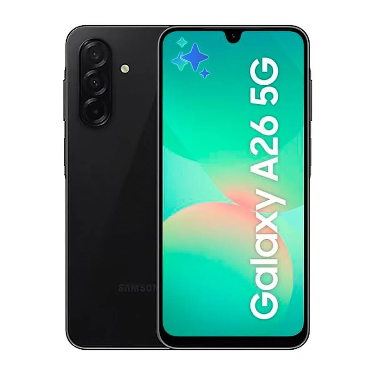 SAMSUNG - Celular Samsung Galaxy A26 5G IA 256GB 8GB Ram Negro