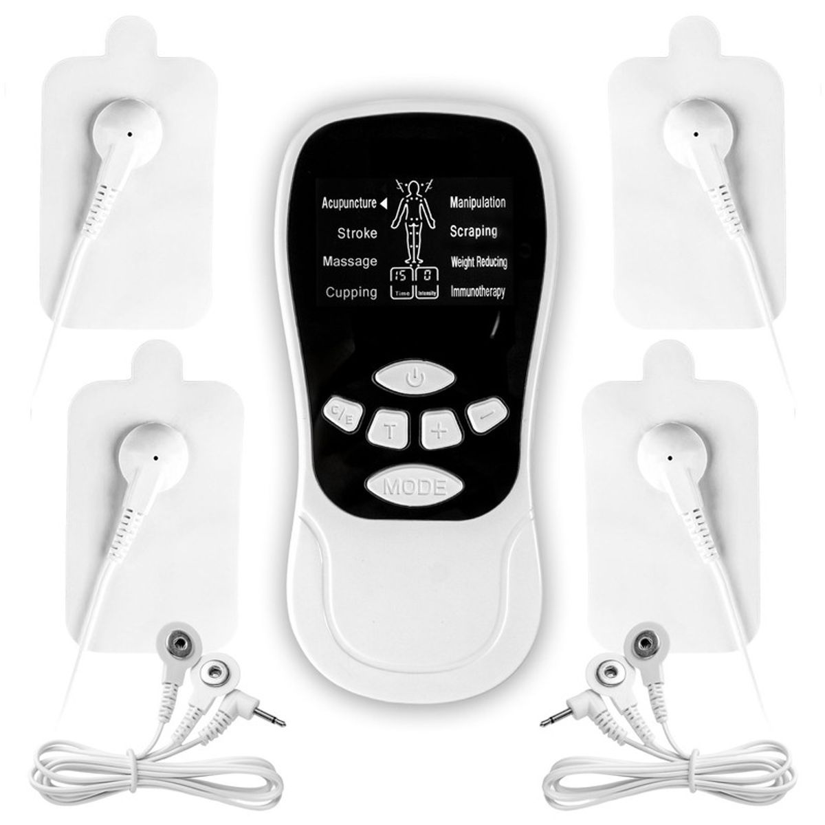 STYLE STARS - Gimnasia Pasiva Portátil Estimulador Muscular y Electrodos