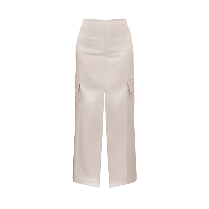 FIORY - Falda Larga  Mujer Camel Fiory F112