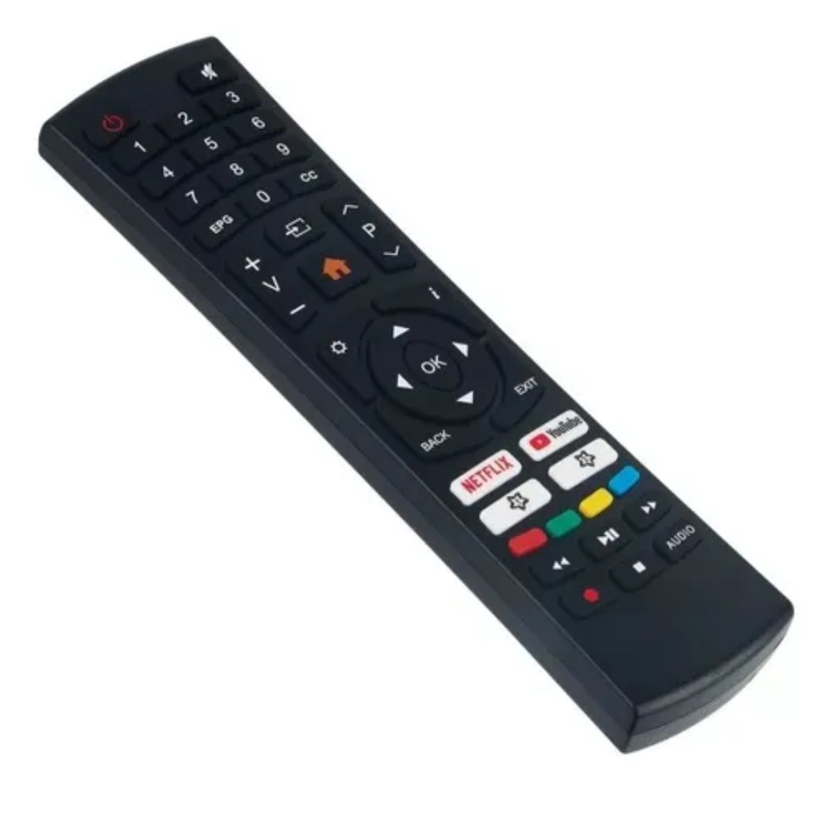 GENERICO - Control Remoto Tv Caixun Jlc Exclusiv Smart + Forro + Pilas AD1559