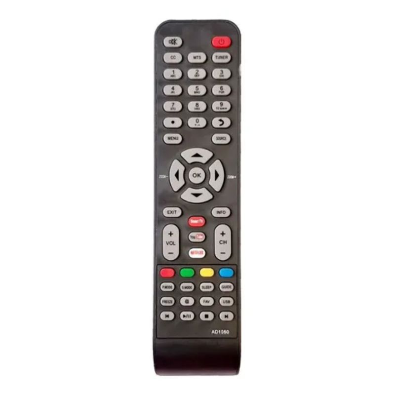GENERICO - Control Remoto Smart Tv Kalley Challenger Y Hyundai + Forro AD-1050