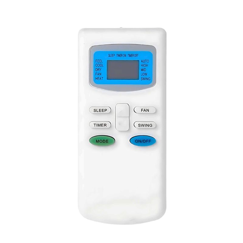 GENERICO - Control Remoto Aire Acondicionado Mabe - Ciac - Milexus + Forro + Pilas AKT-TL4