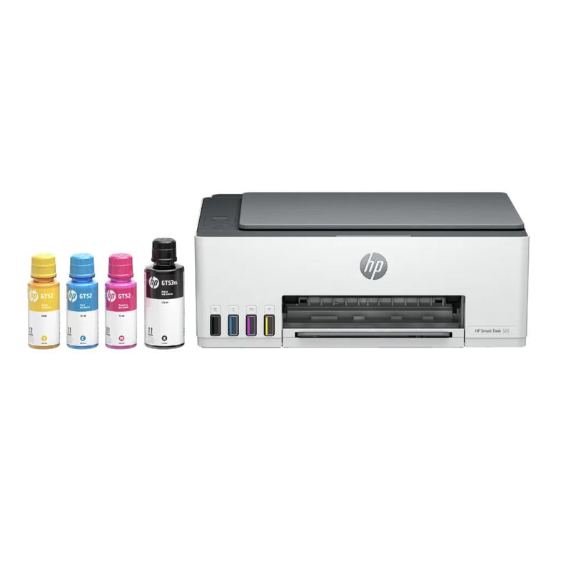 HP - Impresora Multifunción A Color Hp Smart Tank 520 110v