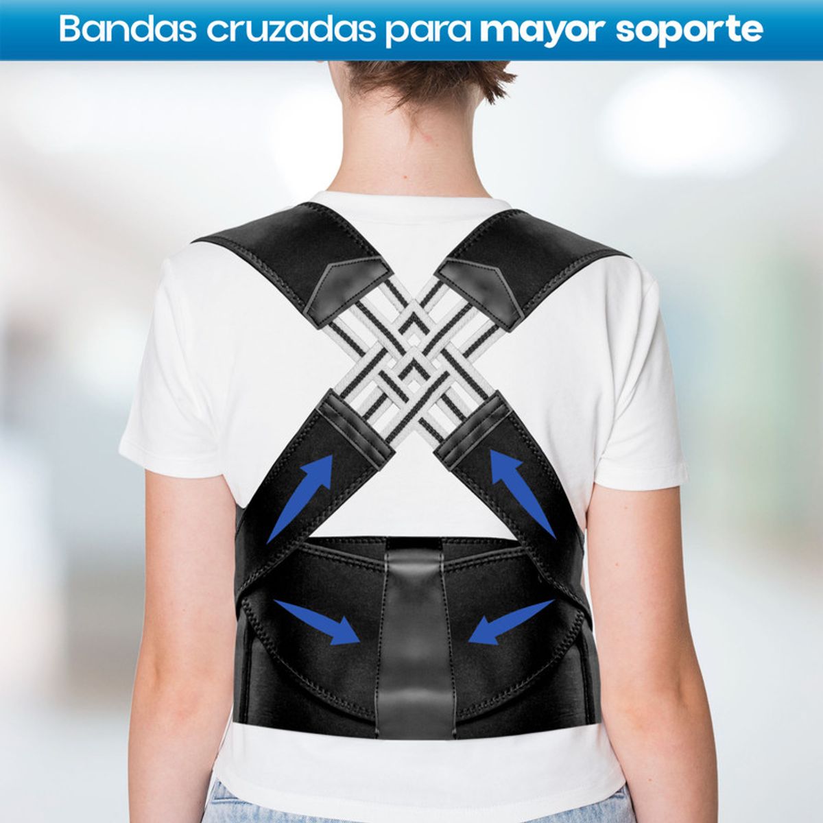 STYLE STARS - Corrector de Postura Ortopédico Unisex con Faja Moldeadora