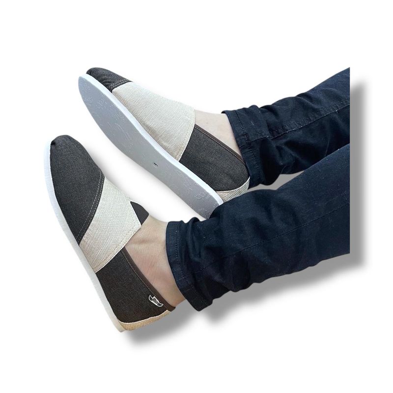 XIAN SHOES - alpargata clasica hombre cafe beige cafe a25