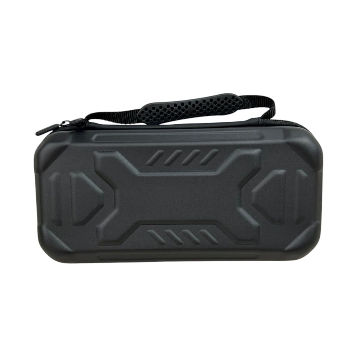 GENERICO - Estuche Con Relieve + Vidrio + 2 Grips Compatible Switch 2