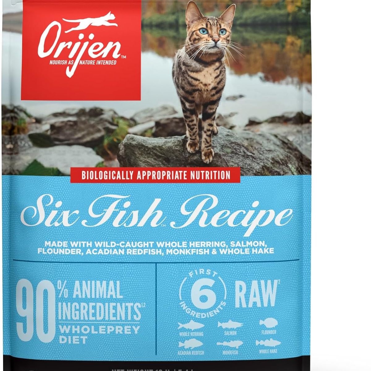ORIJEN - Alimento Orijen Six Fish Cat  1800g