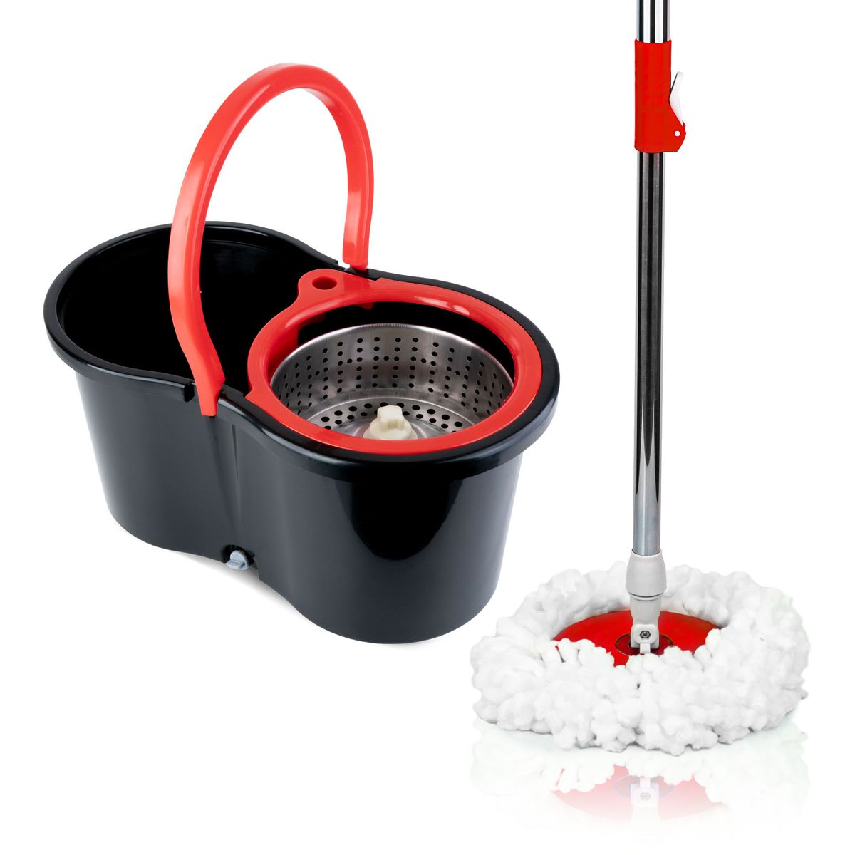 ENERGY PLUS - Trapero Mágico Autoescurrible Mopas de Microfibra Ecológica