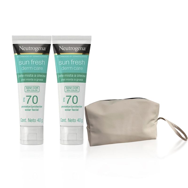 NEUTROGENA - Protector Solar Facial Neutrogena® Sin Color Fps 70 40g X2