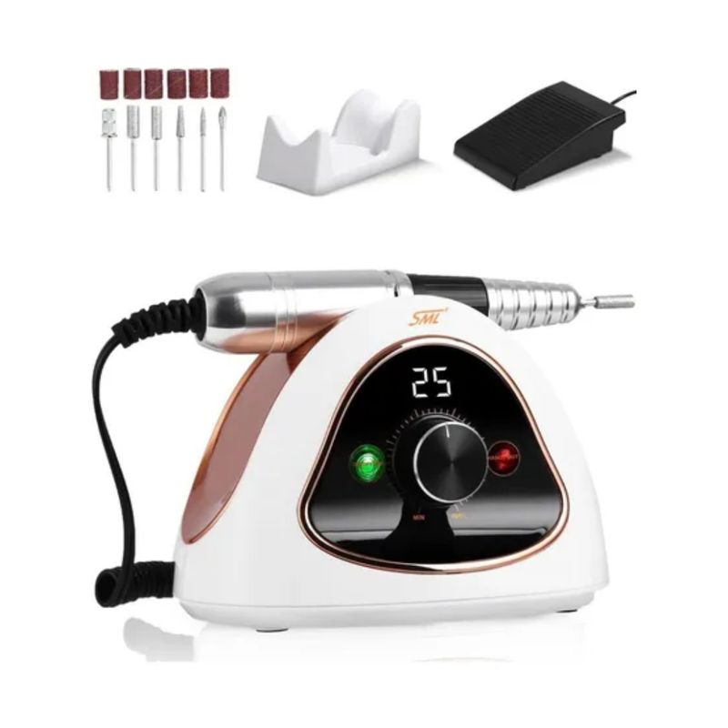 GENERICO - Torno Uñas Manicura Manicure Profesional Pedal 45000 Rpm