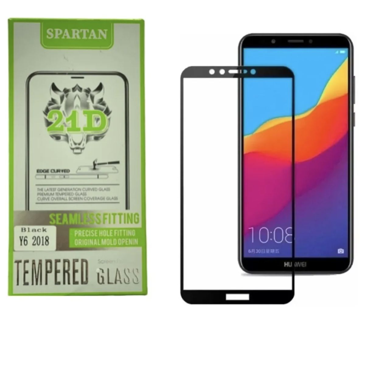 GENERICO - Vidrio Templado Para Celular Huawei Y6 2018