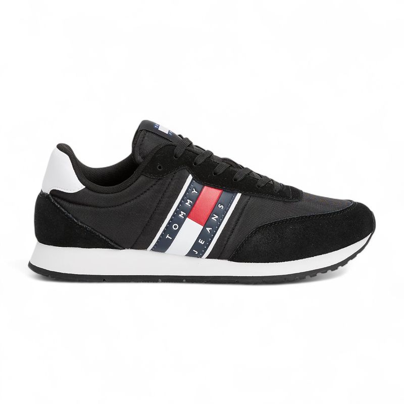 TOMMY HILFIGER - Zapatilla Hombre Tommy Hilfiger M01351 Negro