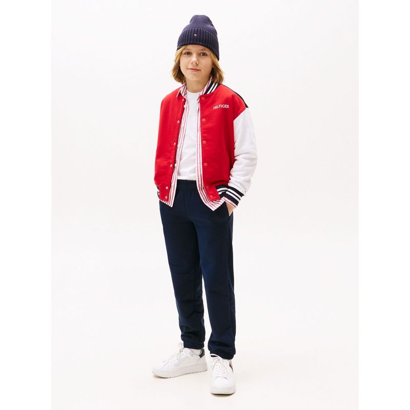 TOMMY HILFIGER - Joggers azul Essential con bajo elástico Tommy Hilfiger