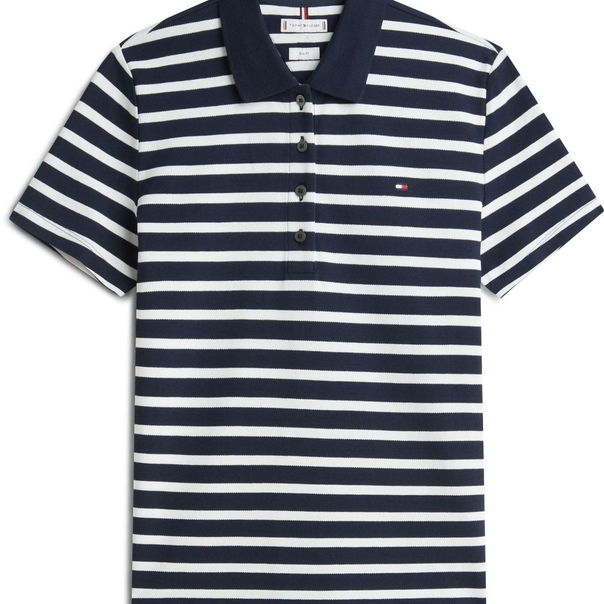 TOMMY HILFIGER - Polo azul 1985 Collection slim de piqué Tommy Hilfiger
