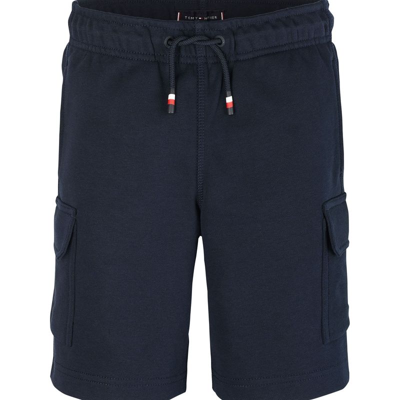 TOMMY HILFIGER - Cargo azul Sweatshorts de Niño Tommy Hilfiger