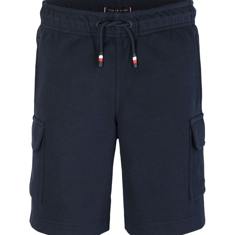 TOMMY HILFIGER - Cargo azul Sweatshorts de Niño Tommy Hilfiger