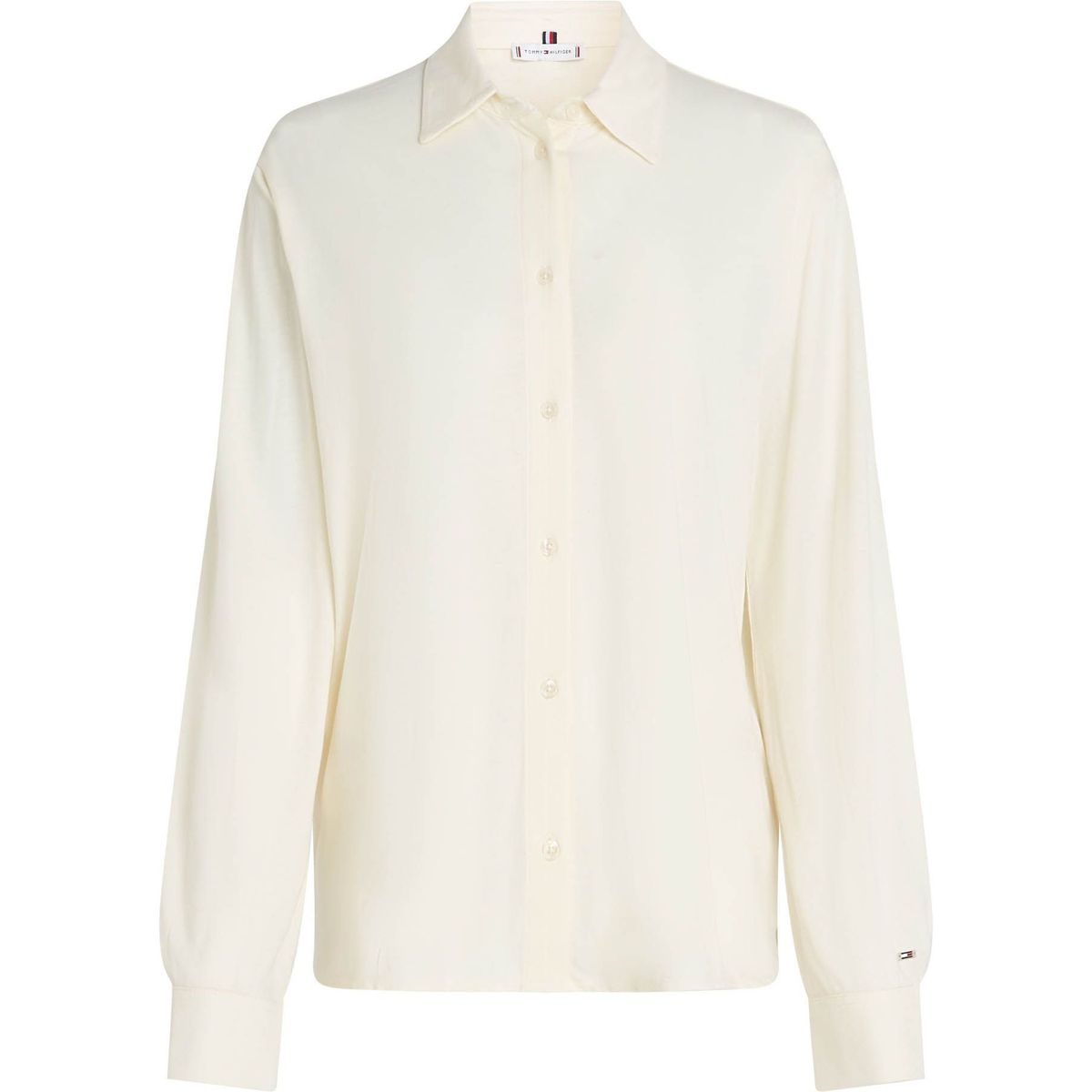 TOMMY HILFIGER - Camisa blanca clásica manga larga Tommy Hilfiger